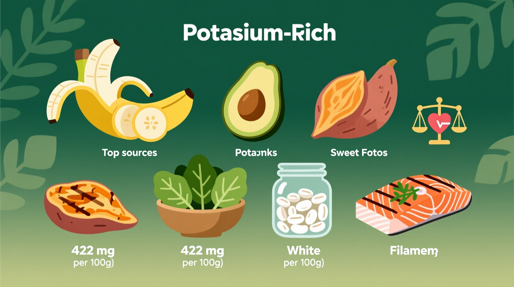 what foods have highest potassium