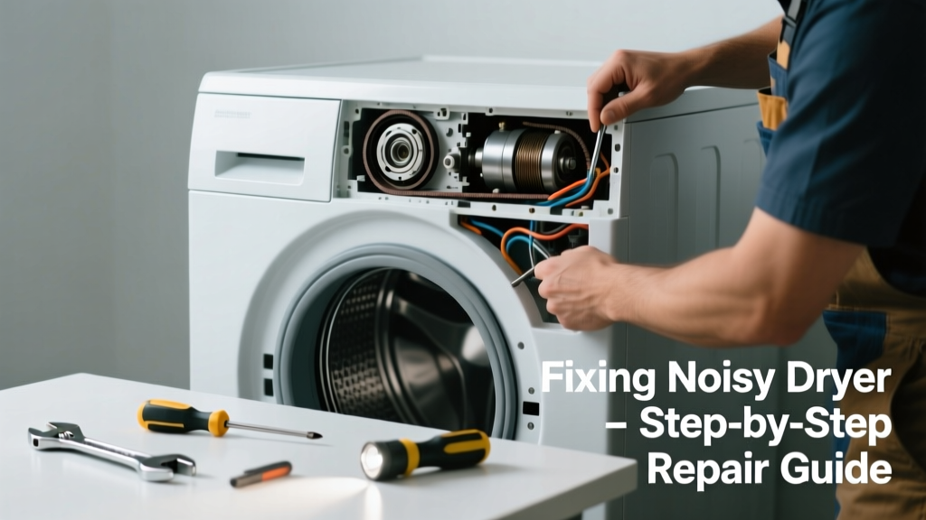 Fixing a Noisy Dryer That Isn’t Working Right