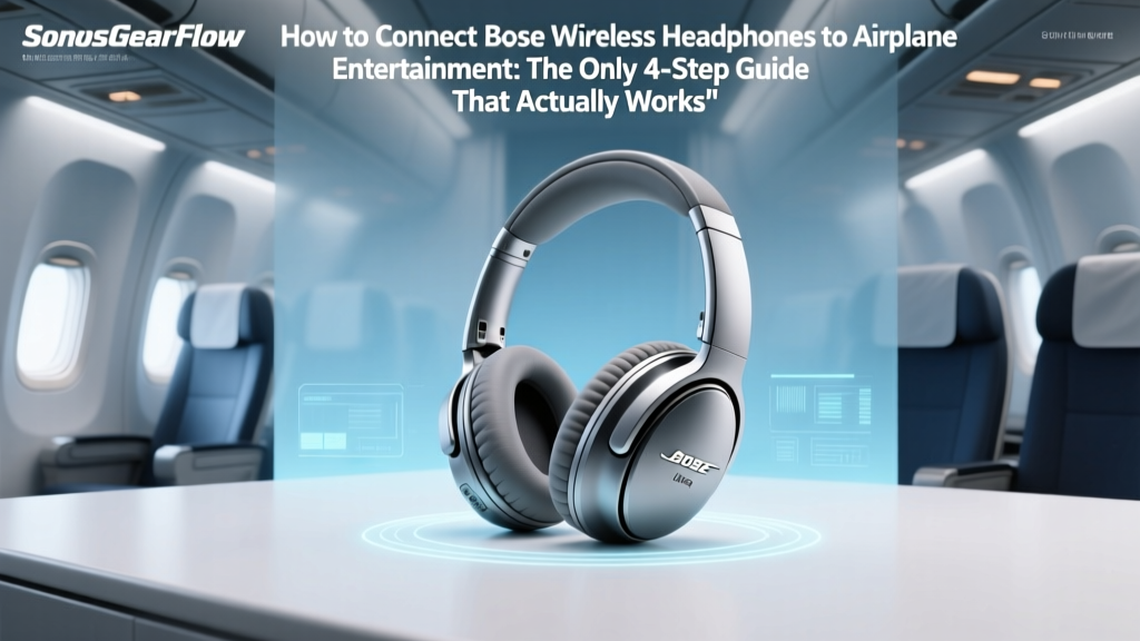 Bose Wireless Headphones to Airplane TV: 4-Step Setup (2026)