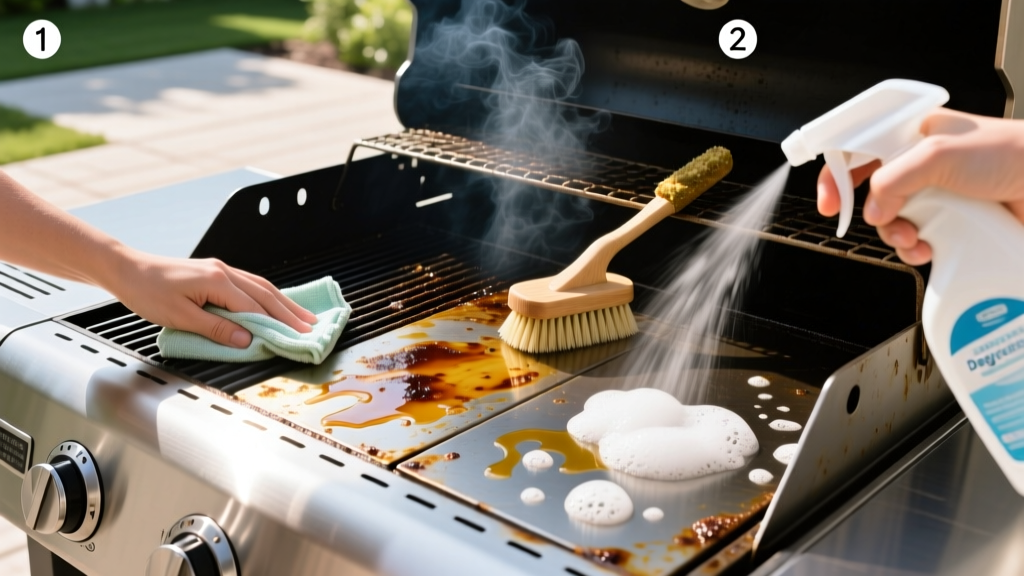 Tested: How to Get Salad Dressing Out of Outdoor Grill