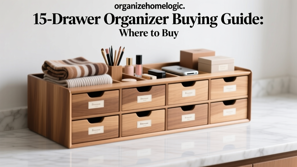 15-Drawer Organizer Buying Guide: Where to Buy