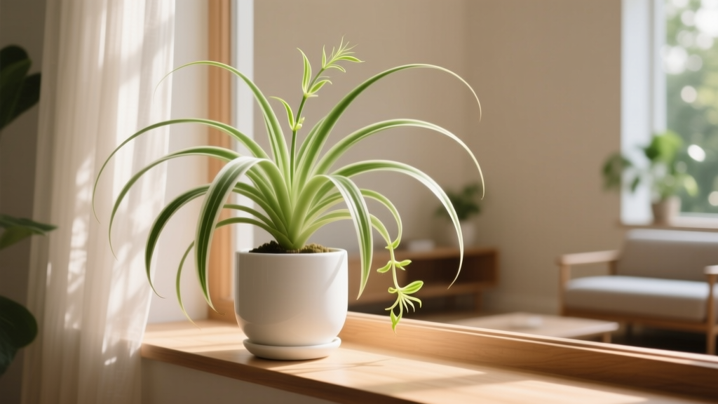 Why Slow-Growing Spider Plants Are Perfect Indoors
