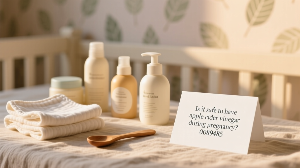 Is It Safe to Have Apple Cider Vinegar During Pregnancy? Evidence-Based Guidance from a Pediatric Nurse and Infant Care Specialist