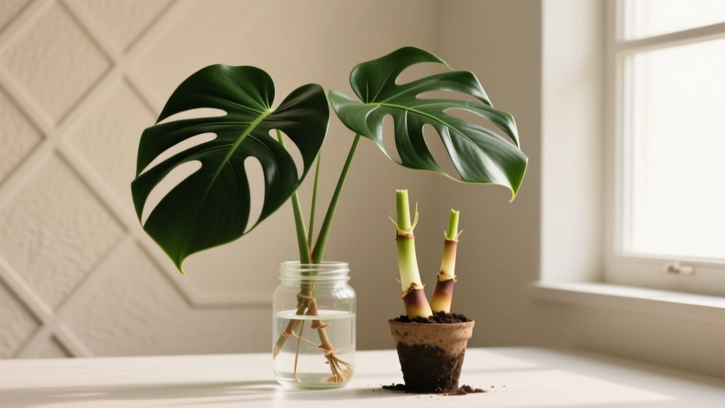 ZZ Plant Stem Cutting Propagation: Tropical Method