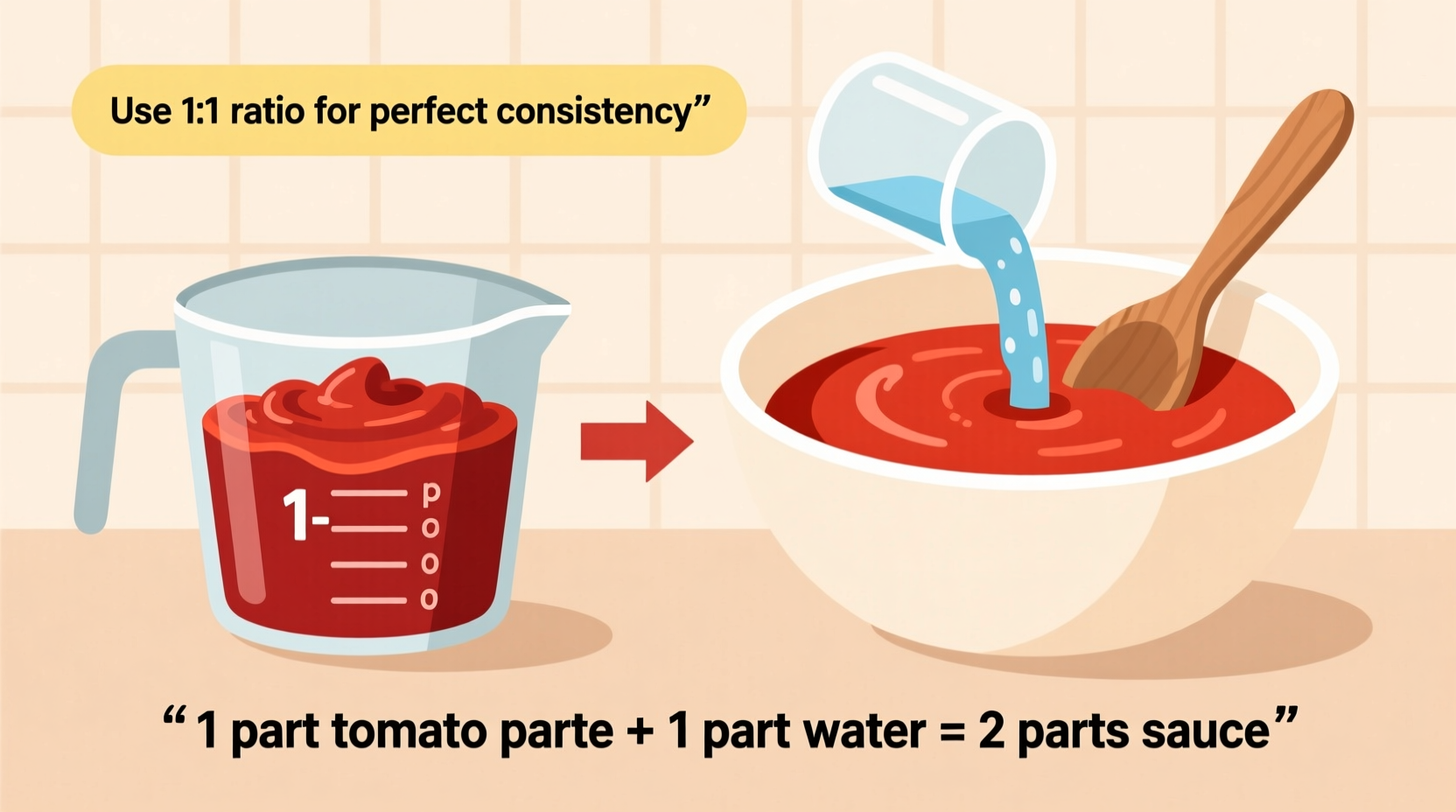Tomato Paste to Sauce Conversion: Perfect 1:3 Ratio Guide