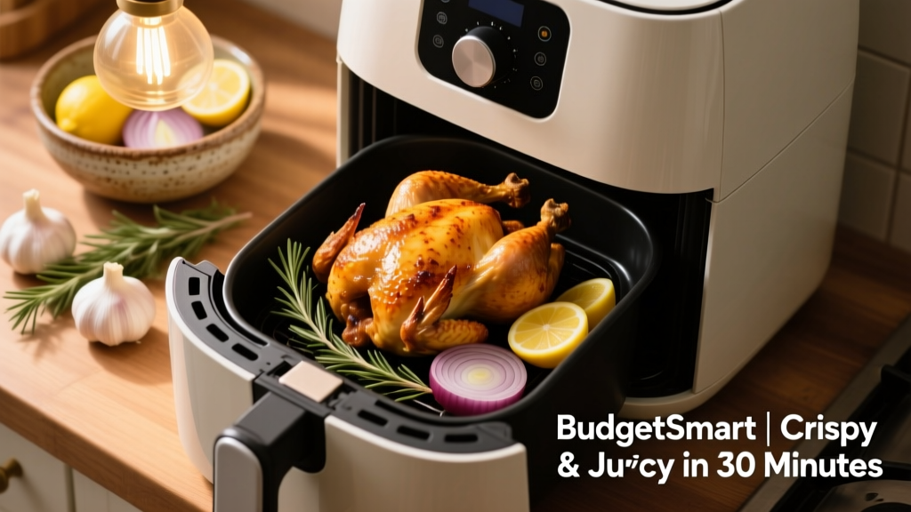 Crispy Rotisserie Chicken in Air Fryer: Juicy & Budget-Smart