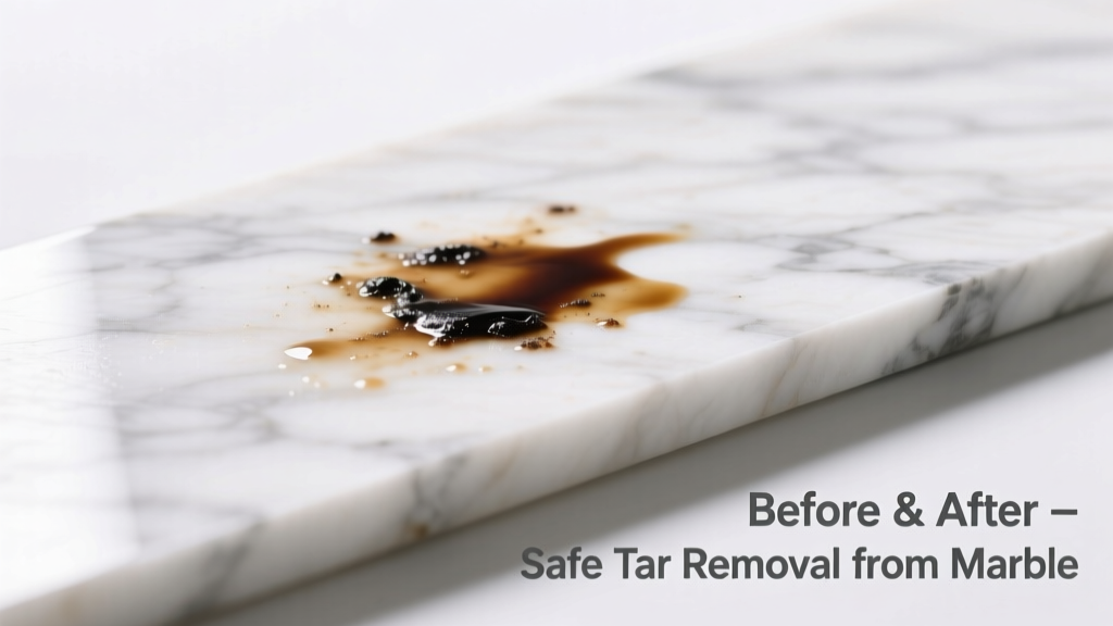 How to Remove Tar from Marble Safely and Effectively