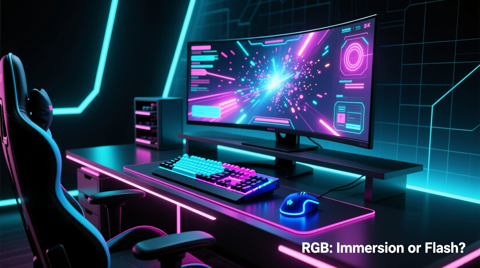 rgb lighting in gaming setup necessary for immersion or just flashy extras