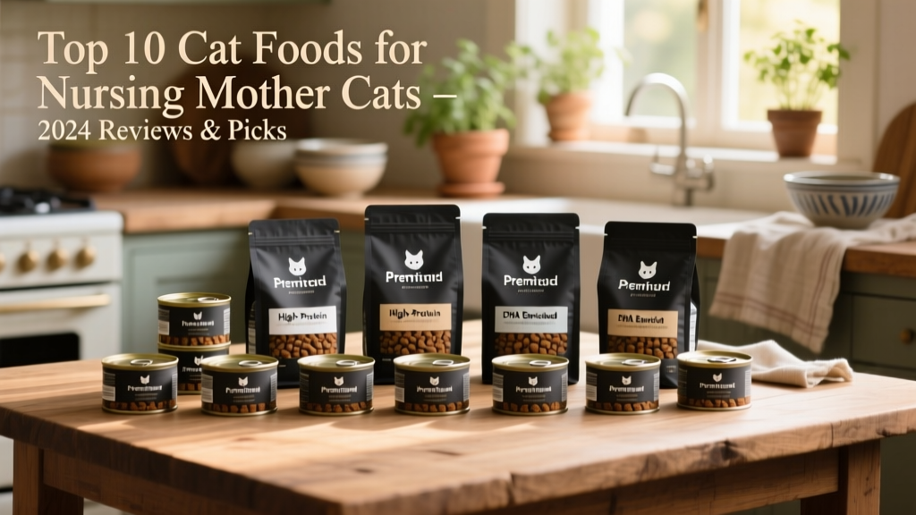 10 Best Cat Foods for Nursing Mother Cats – 2024 Reviews & Top Picks