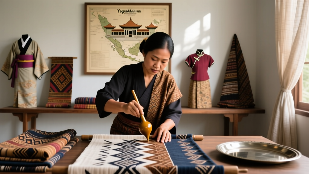 Indonesian Batik Wax Resist Techniques Javanese Traditional Methods
