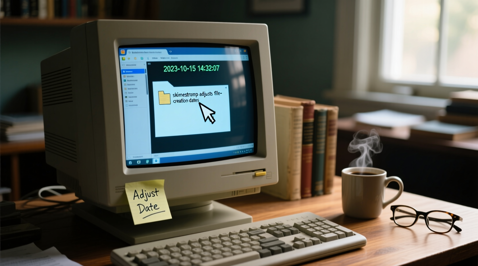 sktimestamp adjusts file creation dates