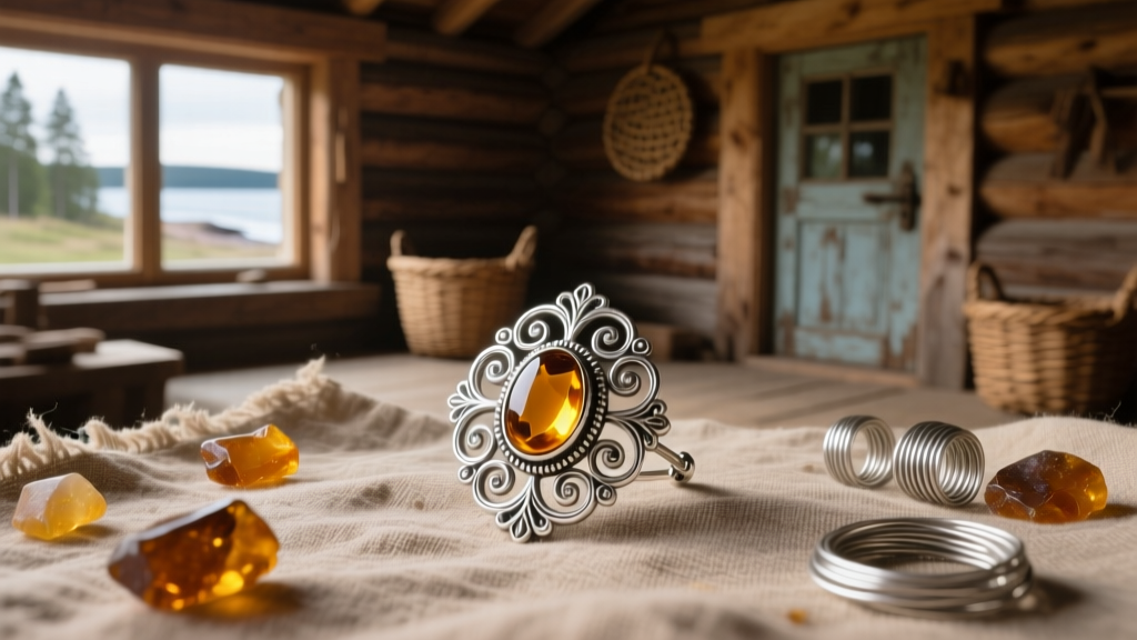 Baltic Amber & Silver Filigree: Lithuanian Folk Jewelry 2026