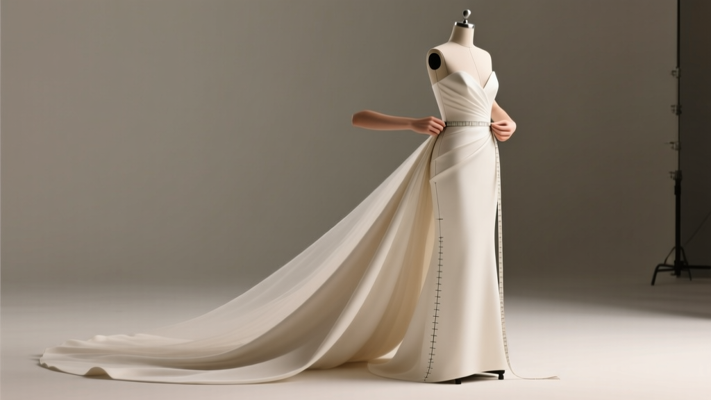 Shorten Wedding Dress with Train: 7 Steps to Save $280+