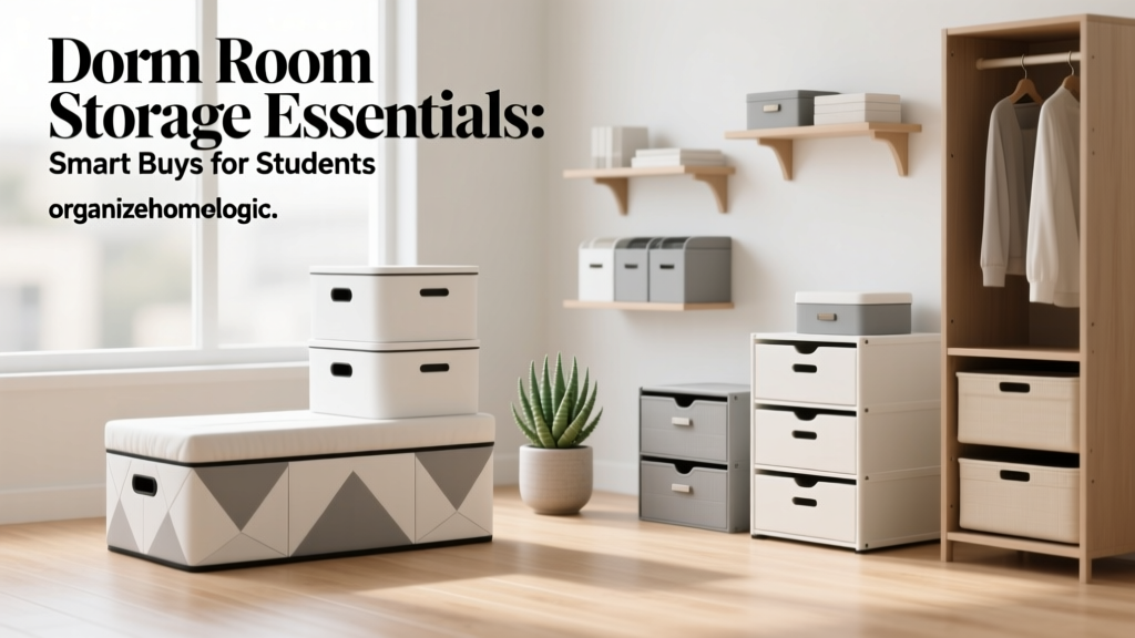 Dorm Room Storage Essentials: Smart Buys for Students