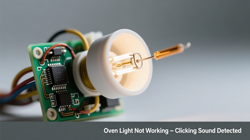 Oven Light Not Working & Making Clicking Sound