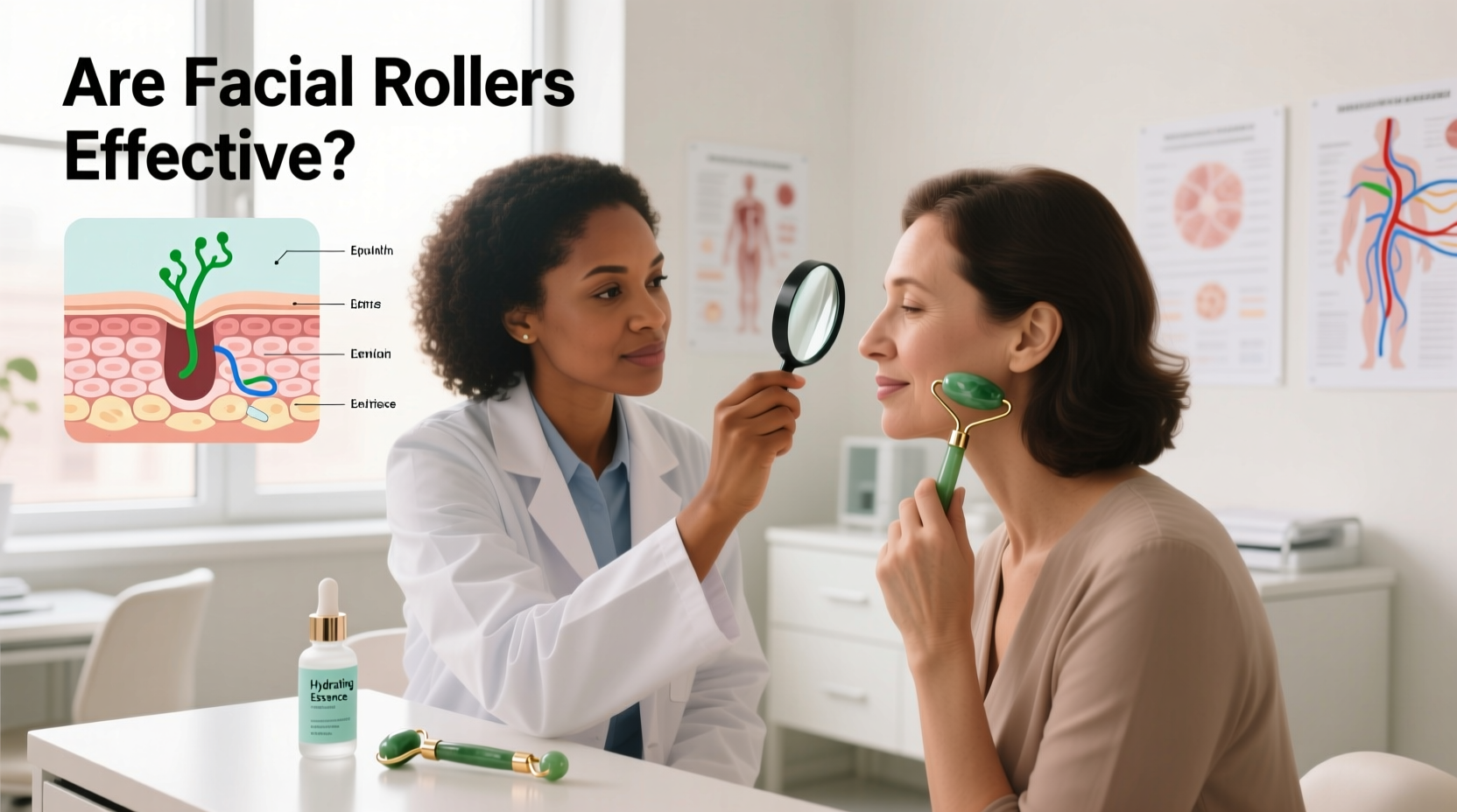 are facial rollers actually effective or just a fancy way to apply serum