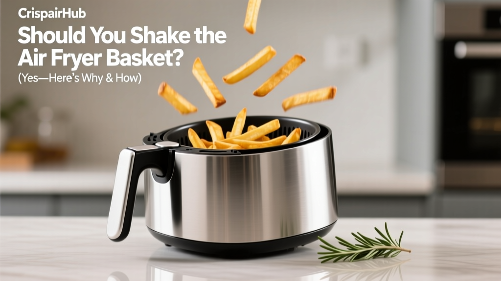 Should You Shake Your Air Fryer Basket? Yes—Here’s Why