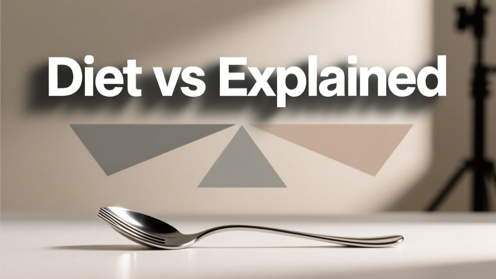 Diet vs. Diet: What 'Diet' Really Means—and Why the Confusion Is Costing Your Health