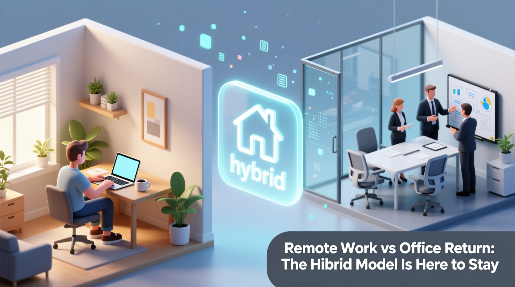 remote work vs office return is the hybrid model here to stay