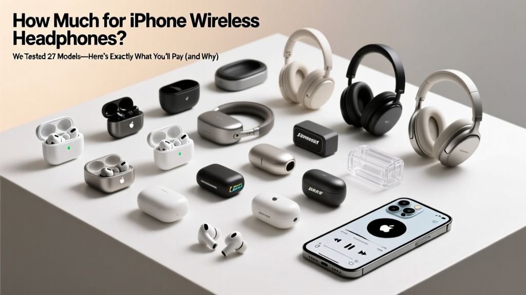 iPhone Wireless Headphones Cost Breakdown (2026)