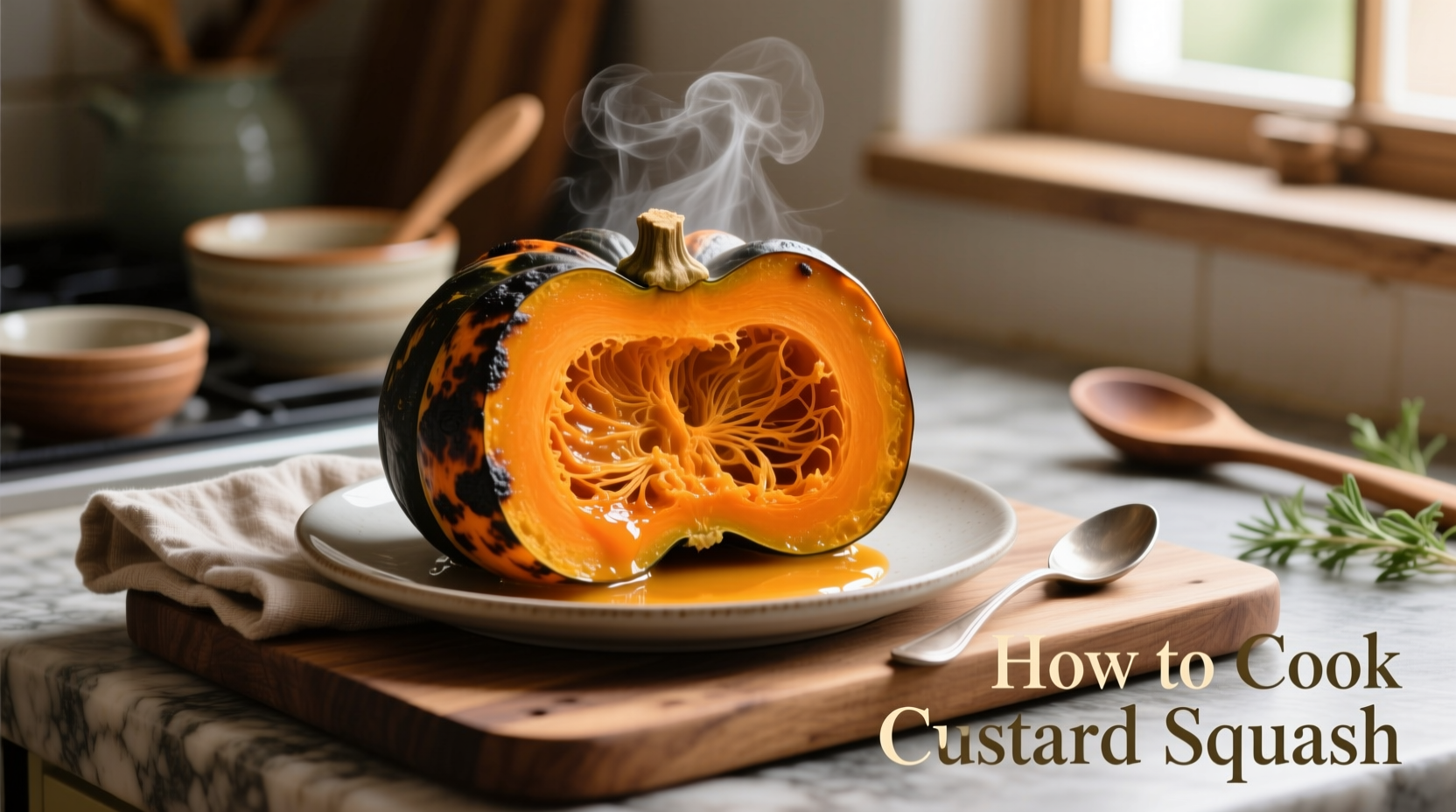 how to cook custard squash
