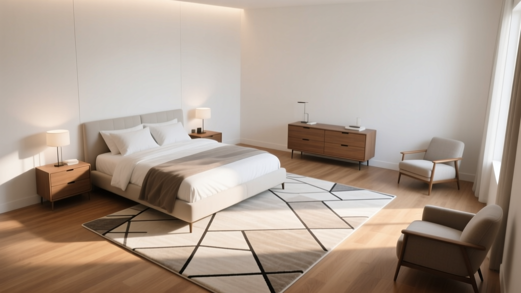 5 Bedroom Rug Placement Rules You Should Follow