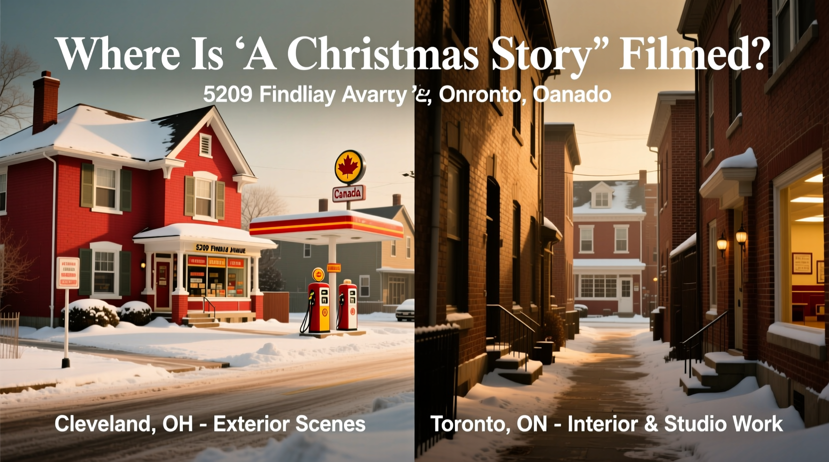 where is a christmas story filmed