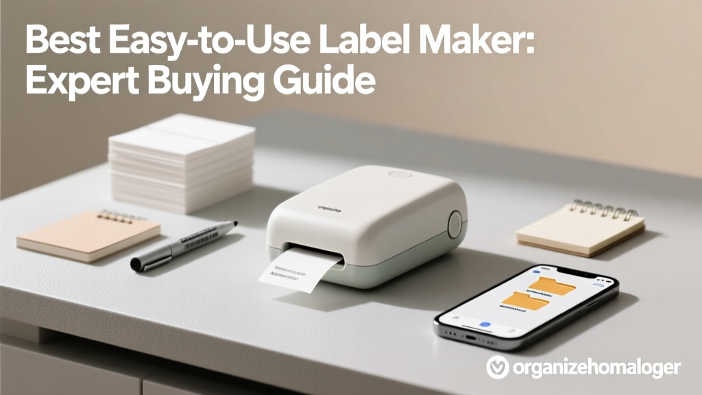 Best Easy-to-Use Label Maker: Expert Buying Guide