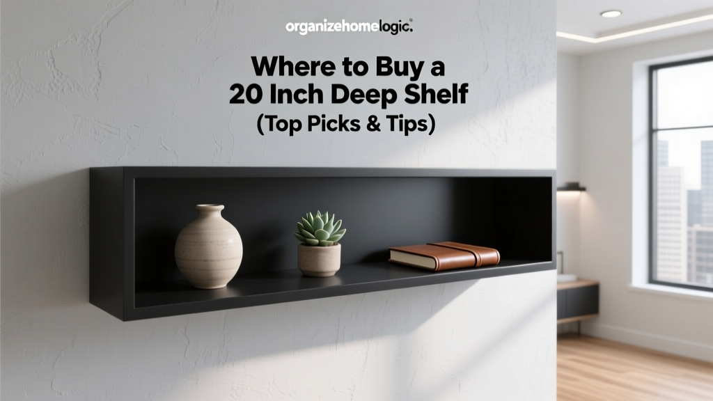 Where to Buy a 20 Inch Deep Shelf (Top Picks & Tips)