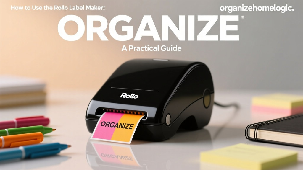 How to Use the Rollo Label Maker: A Practical Guide