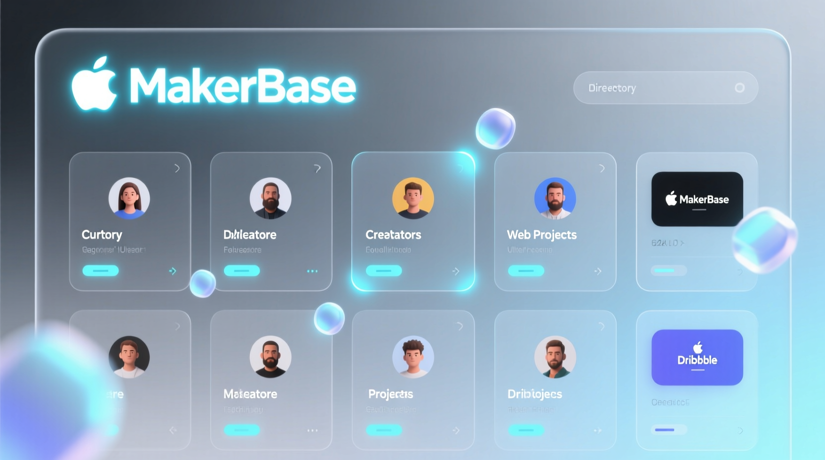 makerbase is a directory of tech creators and web proje