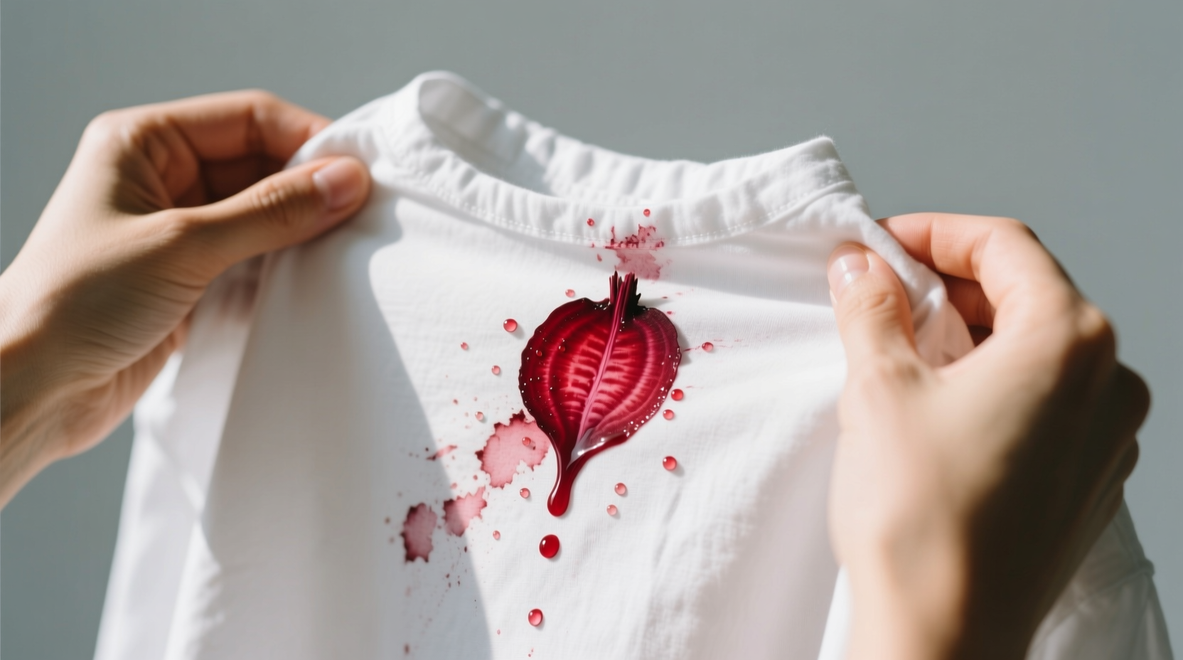 remove beet stains clothes