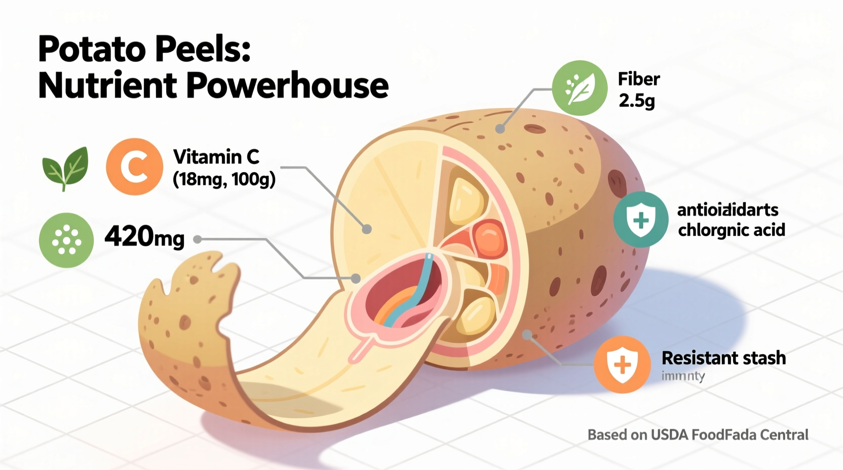 Potato Peels Nutritional Value: Surprising Health Benefits Revealed