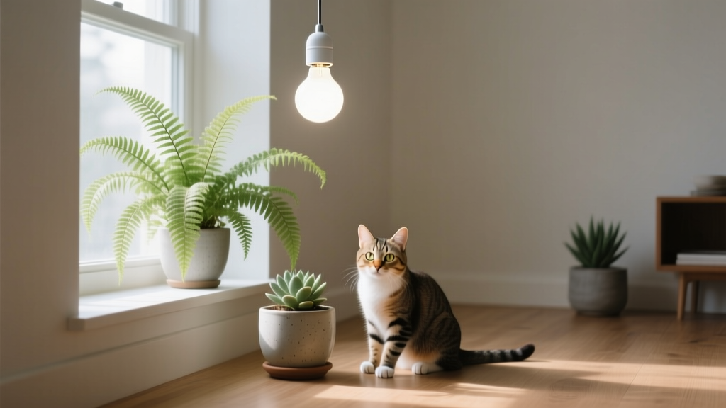 Pet-Friendly LED Plant Lights: What Works for Ferns & Cats