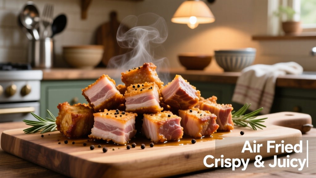 Air Fried Pork Chunks: Crispy, Juicy & Oil-Light