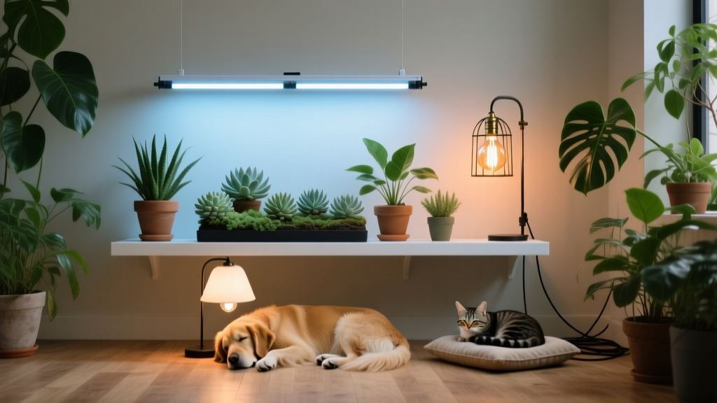 Pet-Friendly Plant Lights: LED vs Fluorescent (2026)
