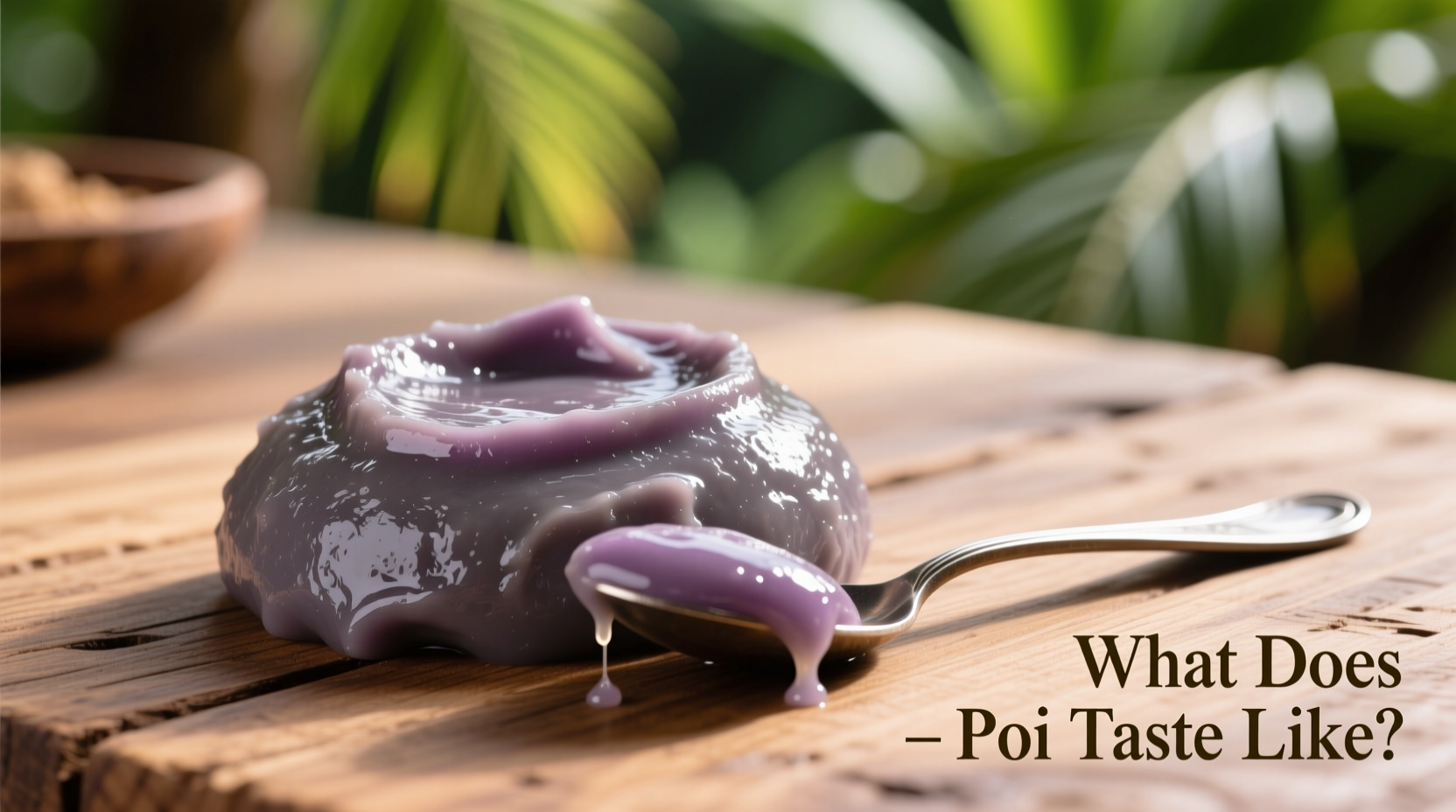 What Does Poi Taste Like: Authentic Flavor Profile Revealed