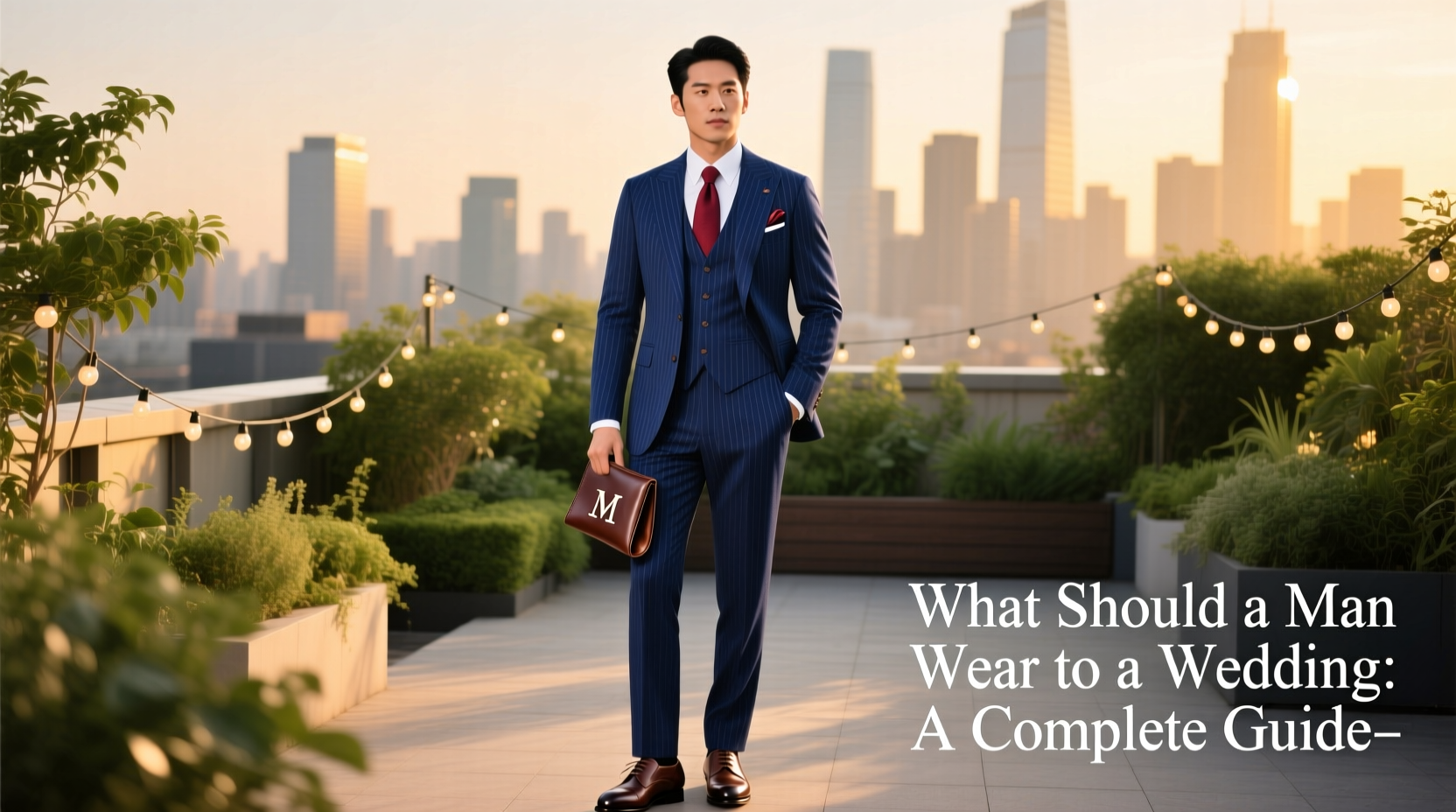 what should a man wear to a wedding