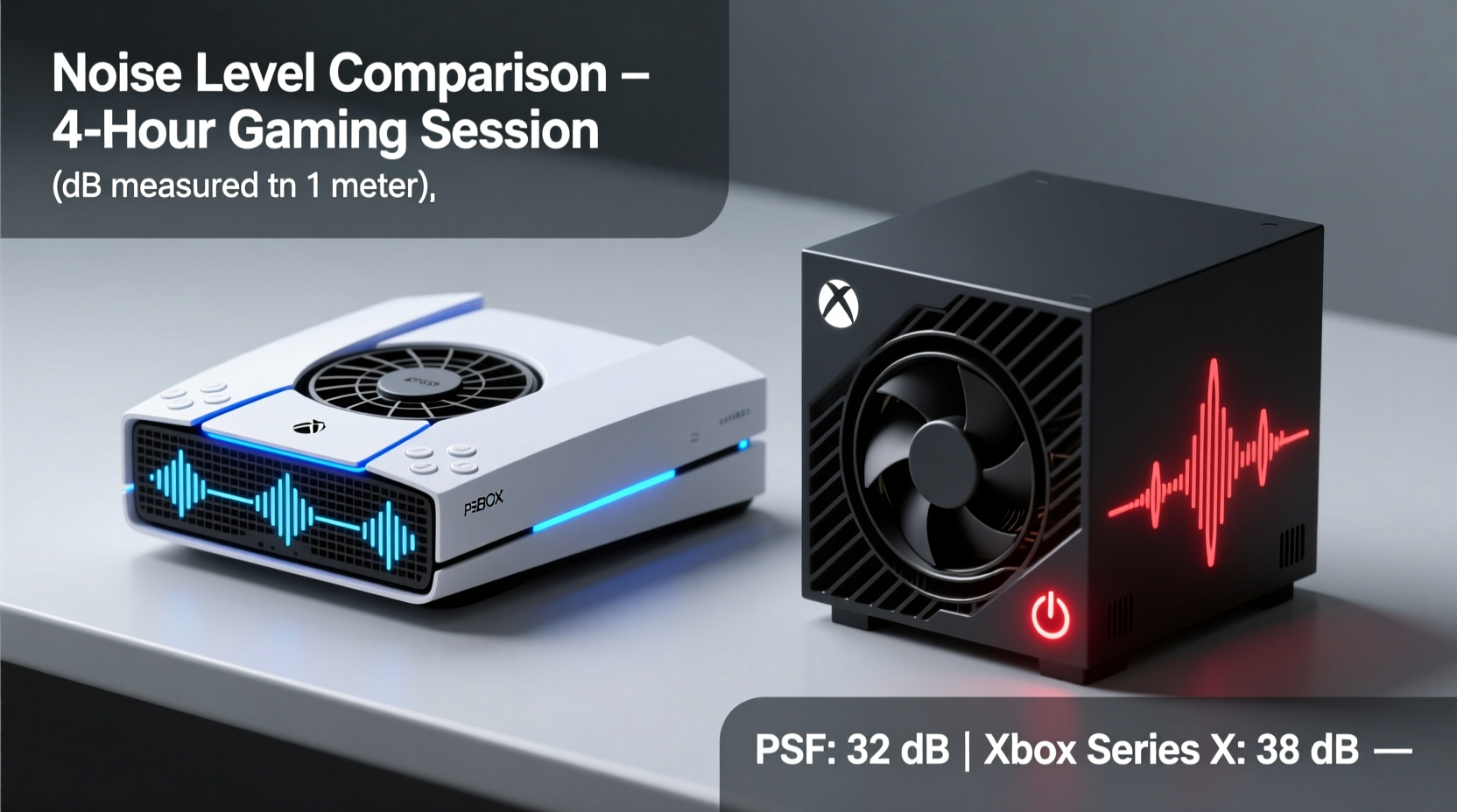 ps5 vs xbox series x which console runs games more quietly during extended sessions