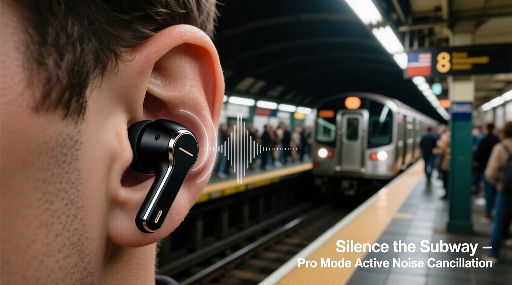 best noise cancelling earbuds for commuting that actually block out subway noise