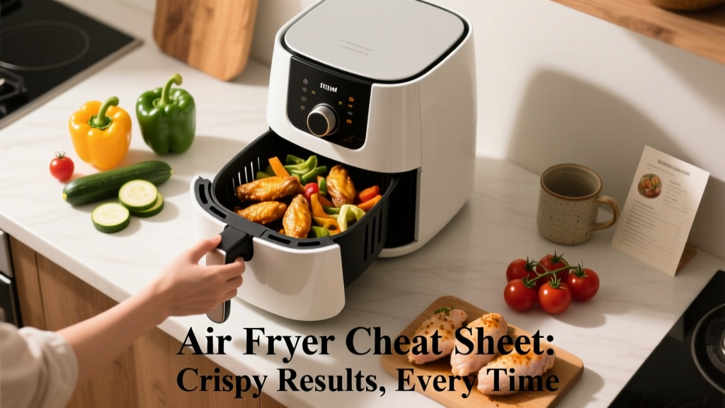 Air Fryer Cheat Sheet: Crispy Results, Every Time