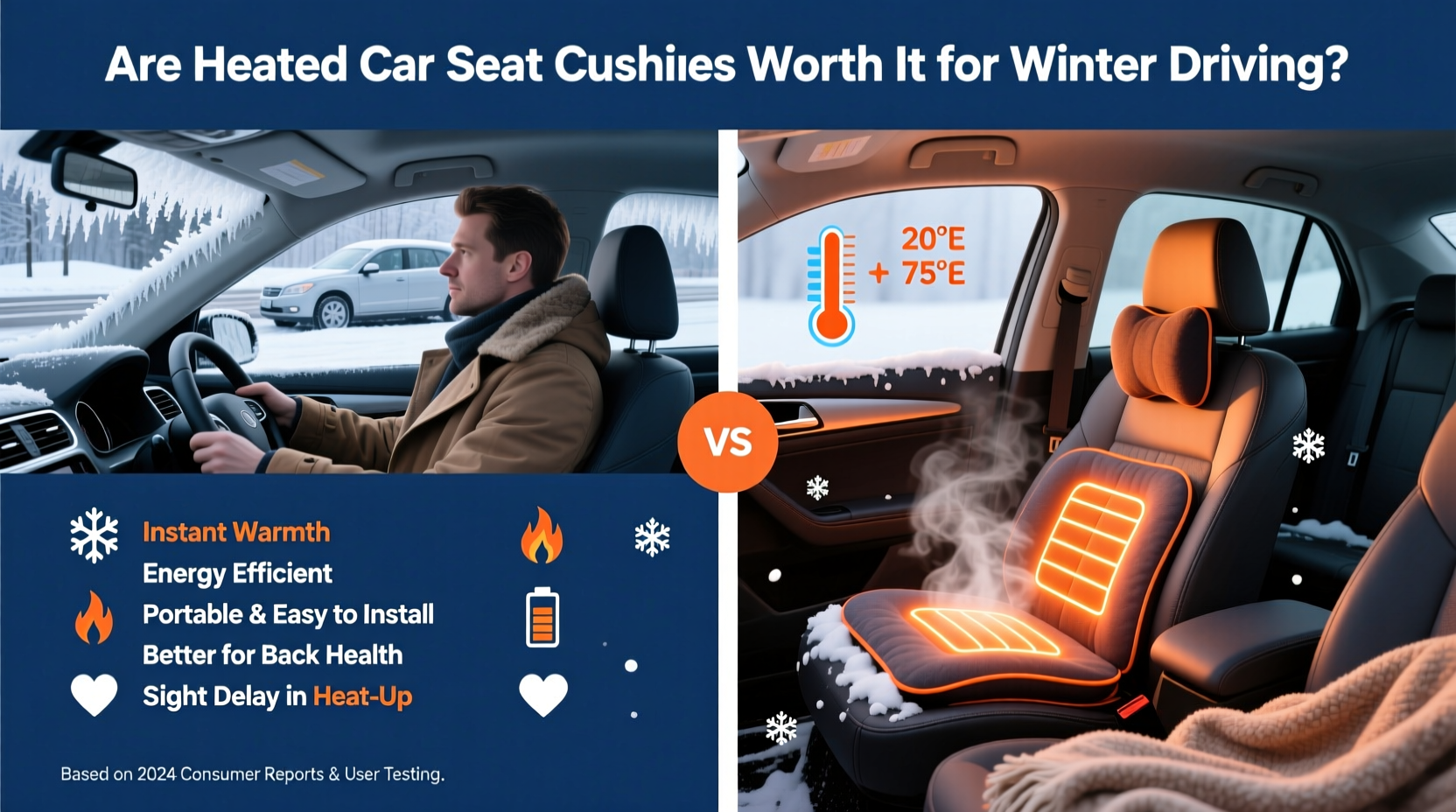are heated car seat cushions worth it for winter driving