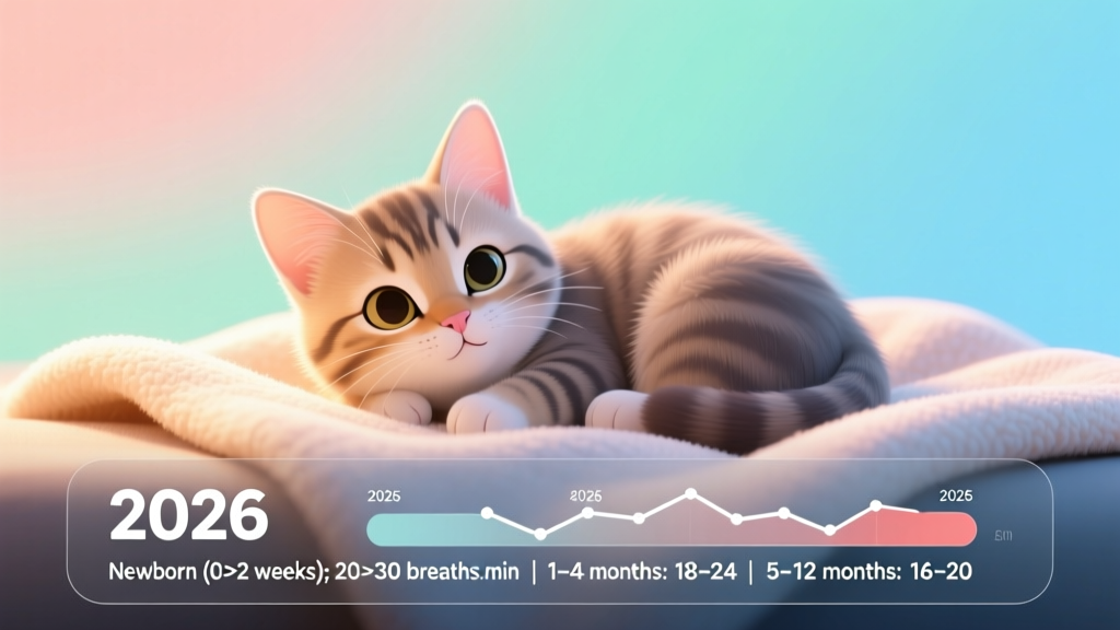 Kitten Breathing Rate: Normal Ranges by Age (2026)