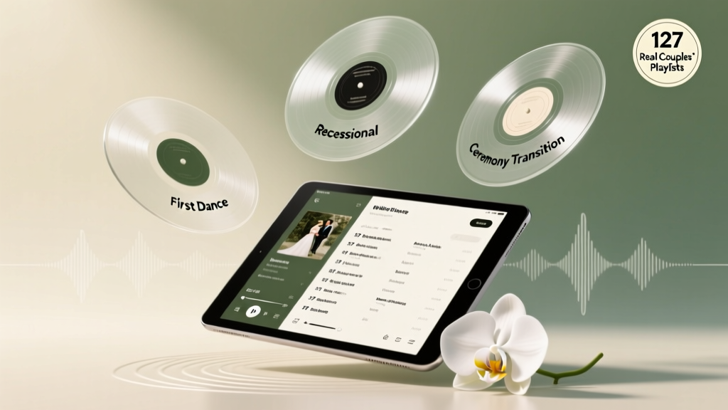 Wedding Songs: Exact Number + Timing Cheat Sheet (2026)