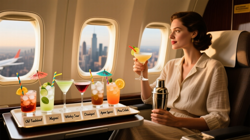 10 Classic Cocktails You Can Make On The Plane: A Practical Guide for Airborne Mixology