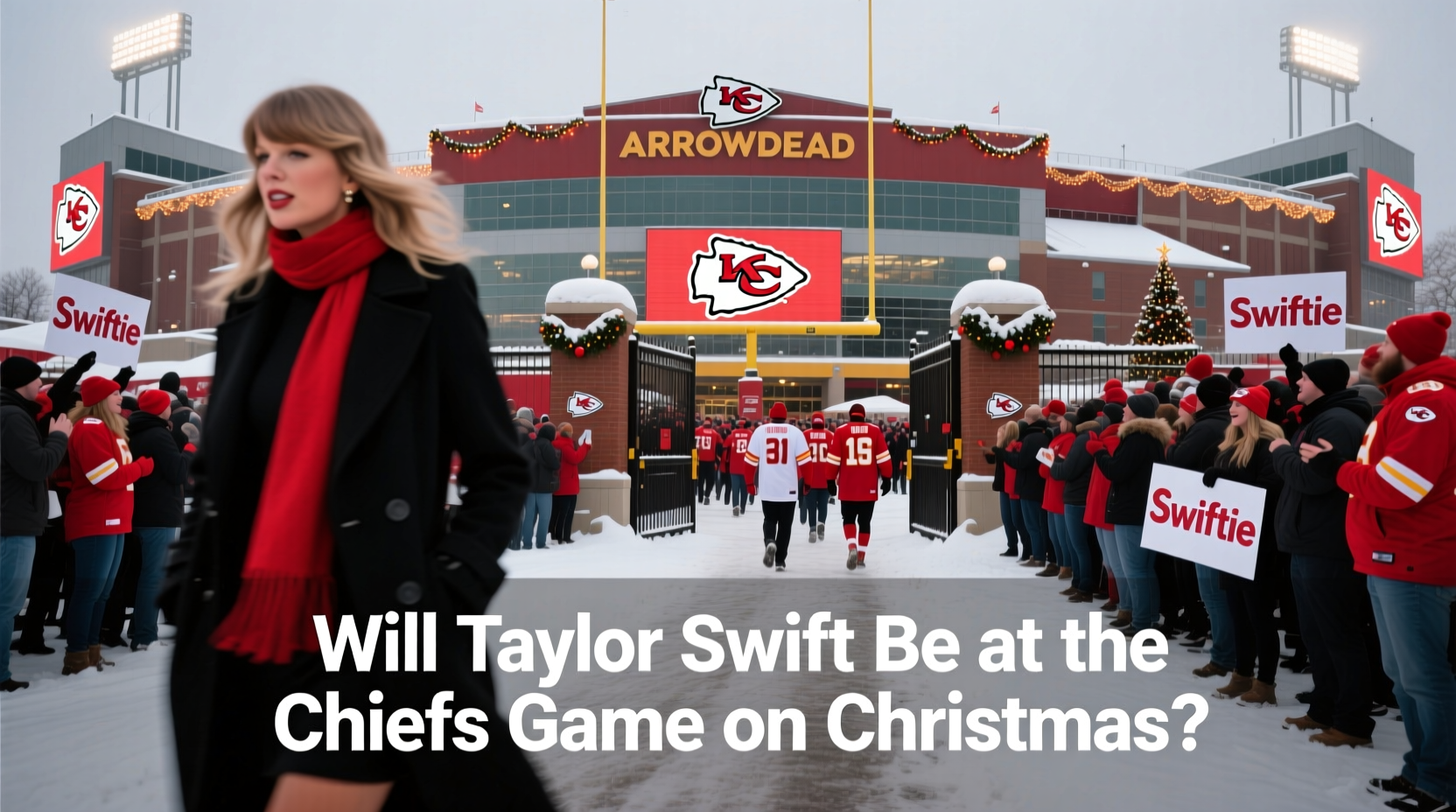 will taylor swift be at the chiefs game on christmas