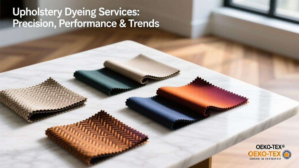 Upholstery Dyeing Services: Precision, Performance & Trends