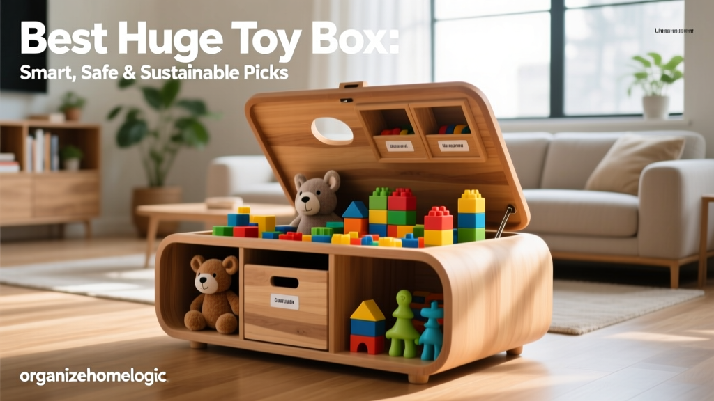 Best Huge Toy Box: Smart, Safe & Sustainable Picks