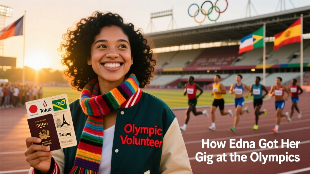 Dream Travel Job: How Edna Got a Gig at the Olympics