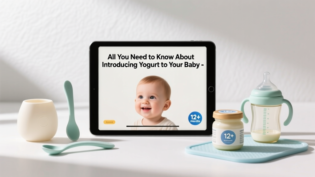 All You Need to Know About Introducing Yogurt to Your Baby: Evidence-Based Guidance for Parents